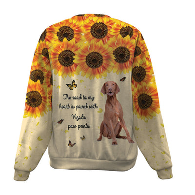 Vizsla-Flower-Premium Sweater