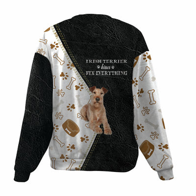 Irish Terrier-Fix Everything-Premium Sweater