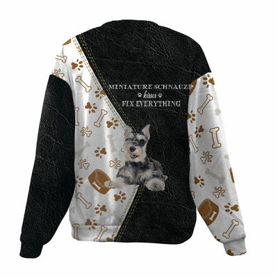 Miniature Schnauzer-Fix Everything-Premium Sweater