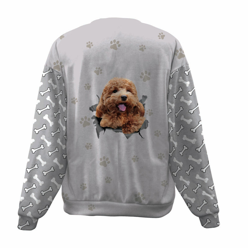 Poodle-Paw And Pond-Premium Sweater