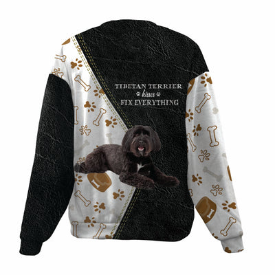 Tibetan Terrier-Fix Everything-Premium Sweater