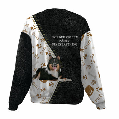 Border Collie 2-Fix Everything-Premium Sweater