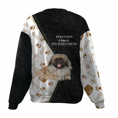 Pekingese-Fix Everything-Premium Sweater