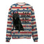 Schipperke-American Flag-Premium Sweater