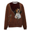 TREEING WALKER COONHOUND-Zip-Premium Sweater