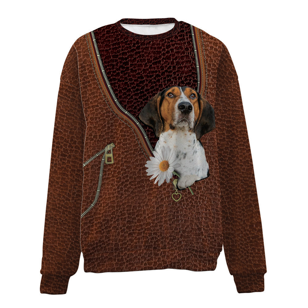 TREEING WALKER COONHOUND-Zip-Premium Sweater