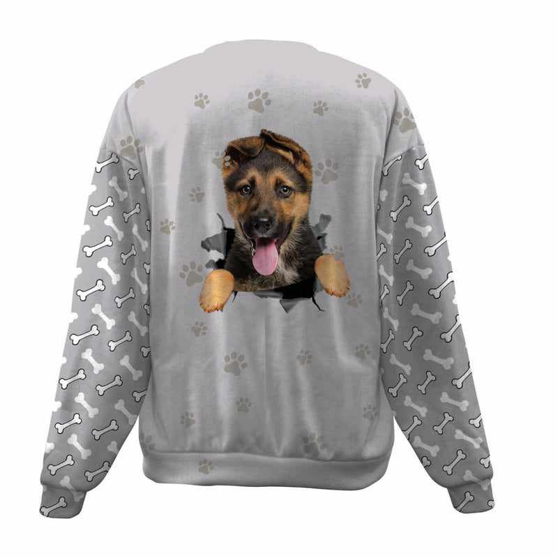 German Shepherd-Paw And Pond-Premium Sweater