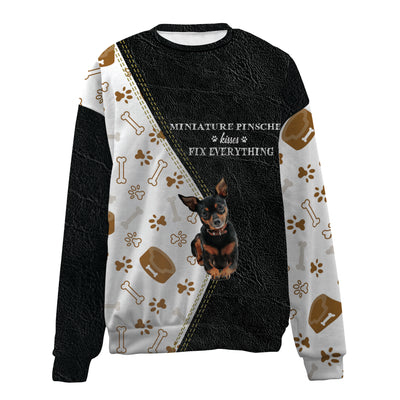 Miniature Pinscher-Fix Everything-Premium Sweater