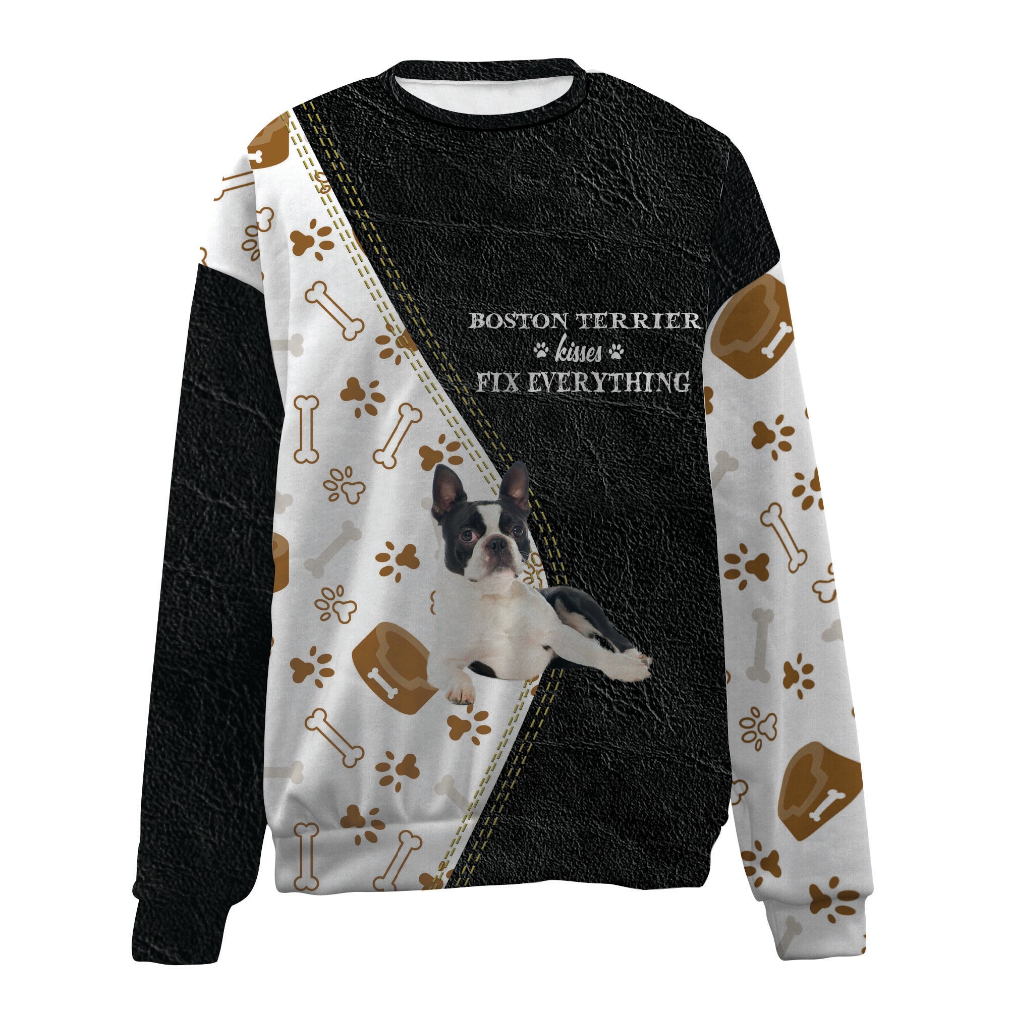Boston Terrier-Fix Everything-Premium Sweater