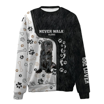 Neapolitan Mastiff-Never Walk Alone-Premium Sweater