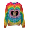 Wire Fox Terrier-Big Heart-Premium Sweater