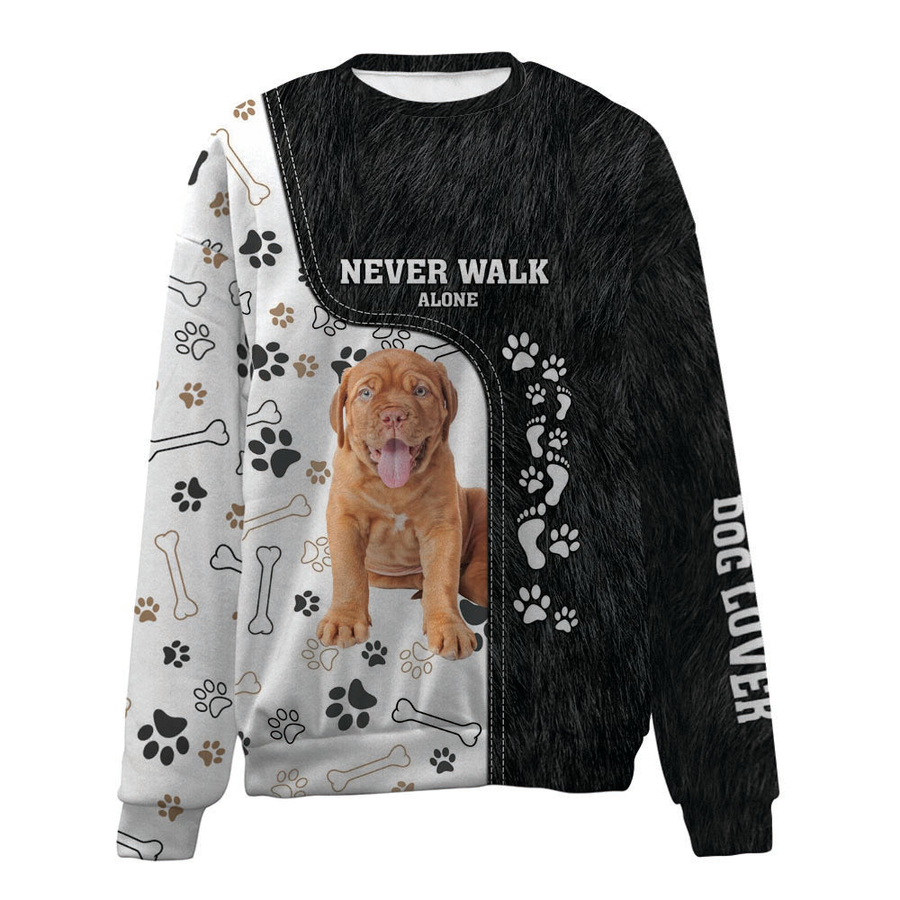 Dogue de Bordeaux-Never Walk Alone-Premium Sweater