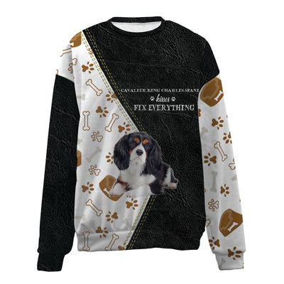Cavalier King Charles Spaniel-Fix Everything-Premium Sweater