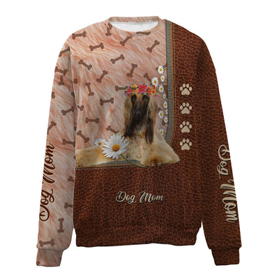 Afghan Hound-Dog Mom-Premium Sweater