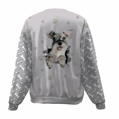 Schnauzer-Paw And Pond-Premium Sweater