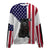 Chow Chow-USA Flag-Premium Sweater