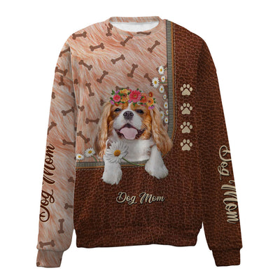 Cavalier King Charles Spaniel-Dog Mom-Premium Sweater