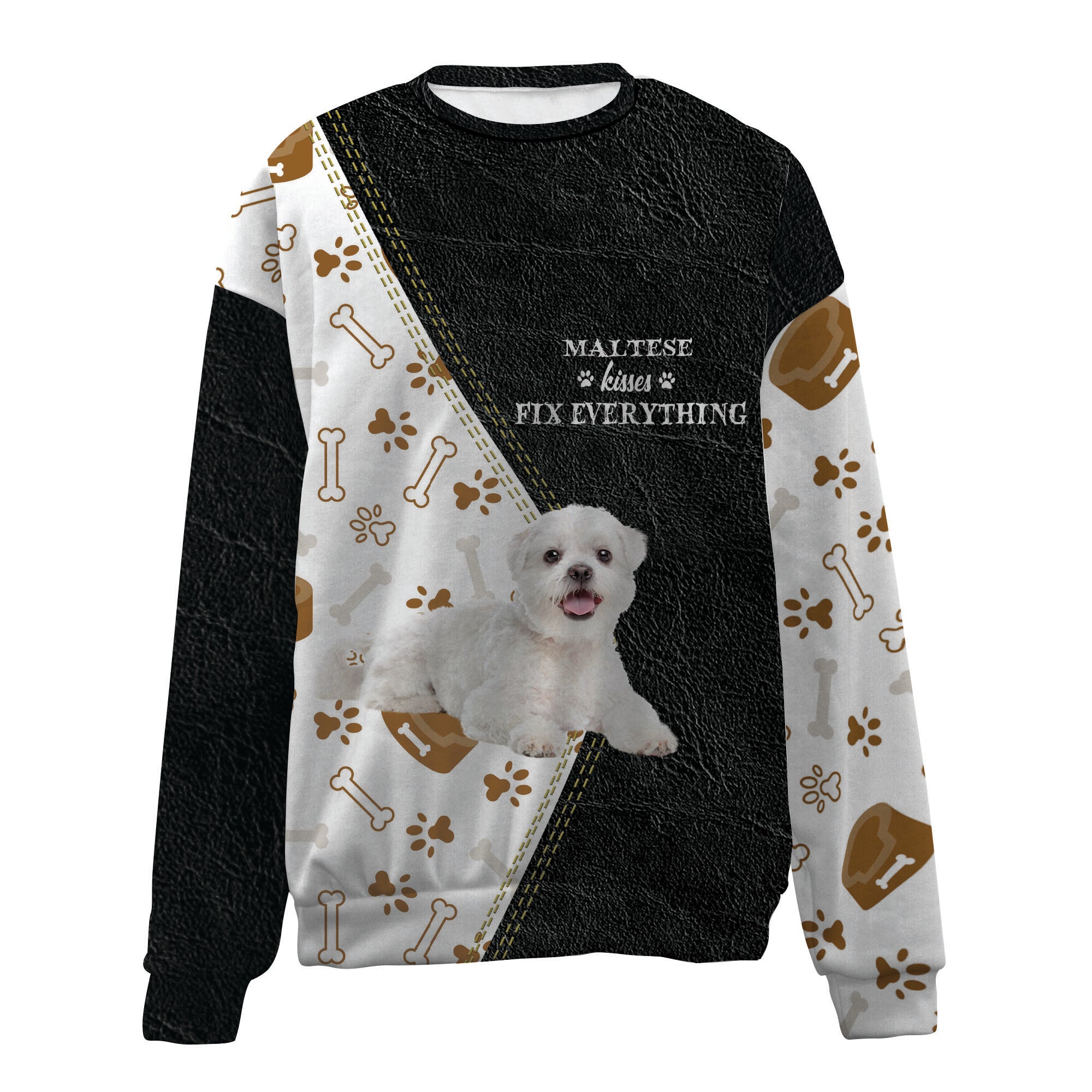 Maltese-Fix Everything-Premium Sweater