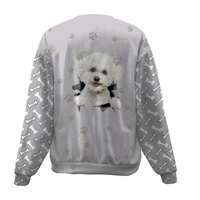 Bichon Frise-Paw And Pond-Premium Sweater