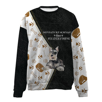 Miniature Schnauzer-Fix Everything-Premium Sweater