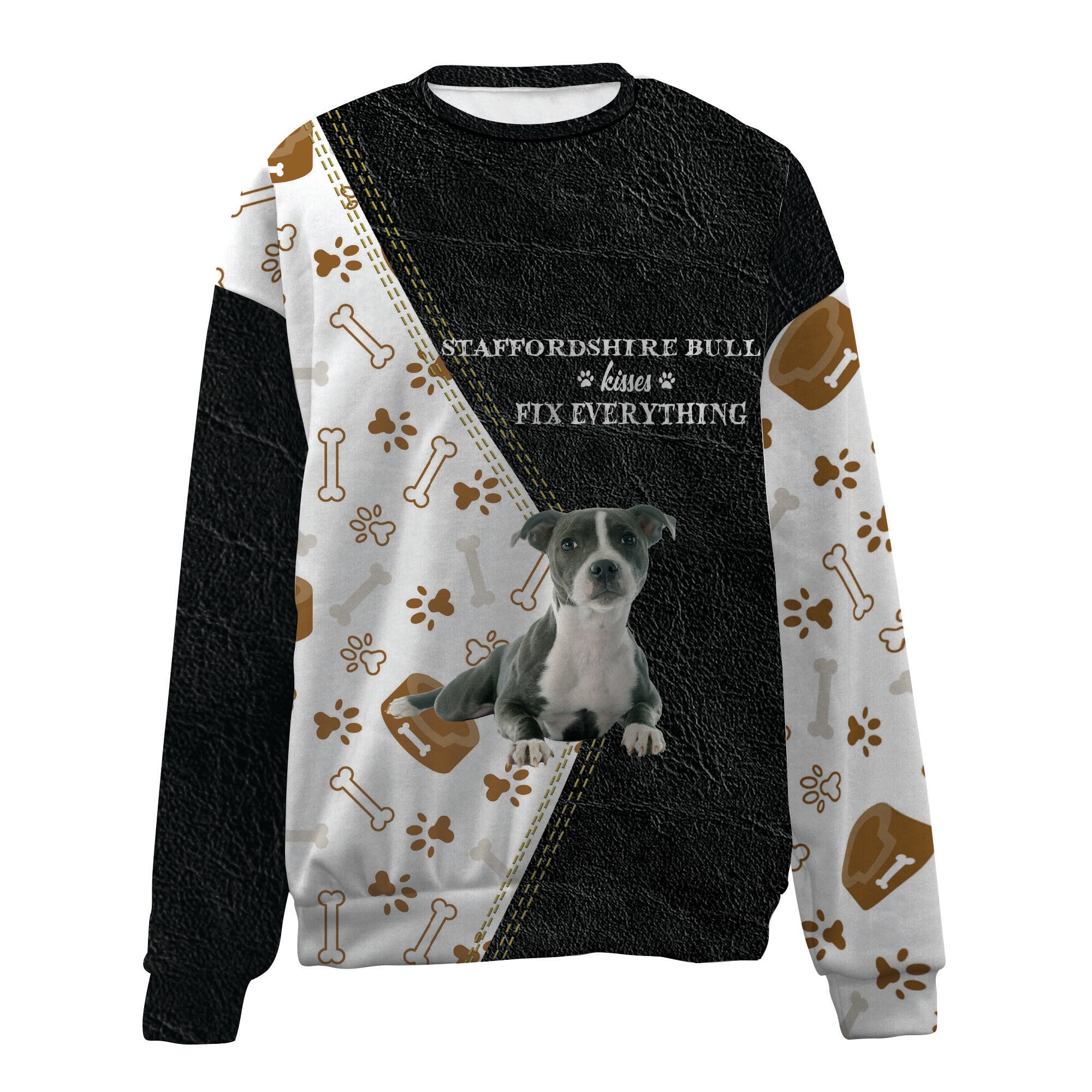 Staffordshire Bull Terrier-Fix Everything-Premium Sweater