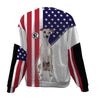 Whippet-USA Flag-Premium Sweater