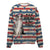Blue Merle Collie-American Flag-Premium Sweater
