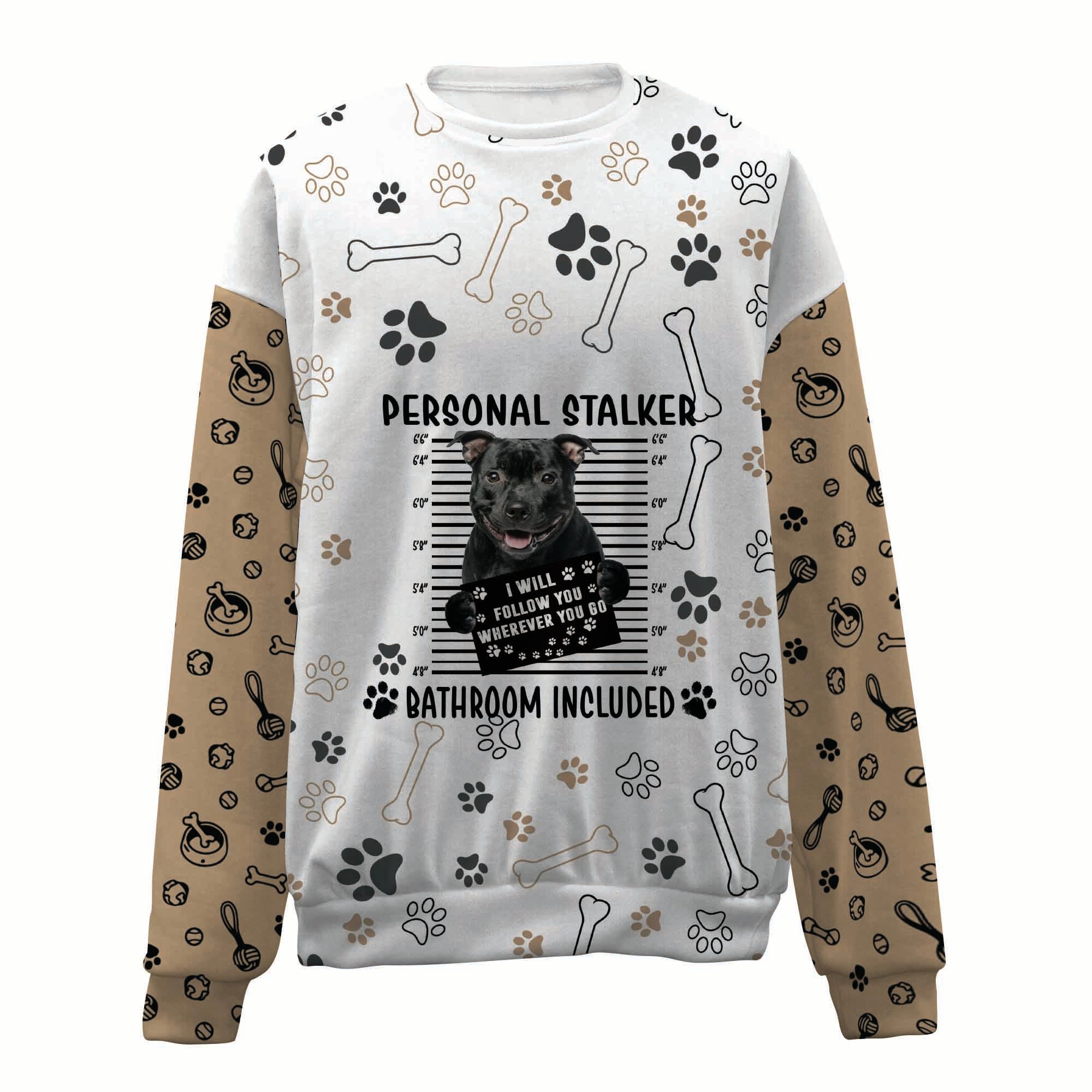Staffordshire Bull Terrier-Personal Stalker-Premium Sweater