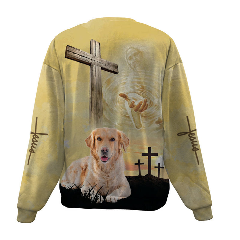 Golden Retriever-Jesus-Premium Sweater