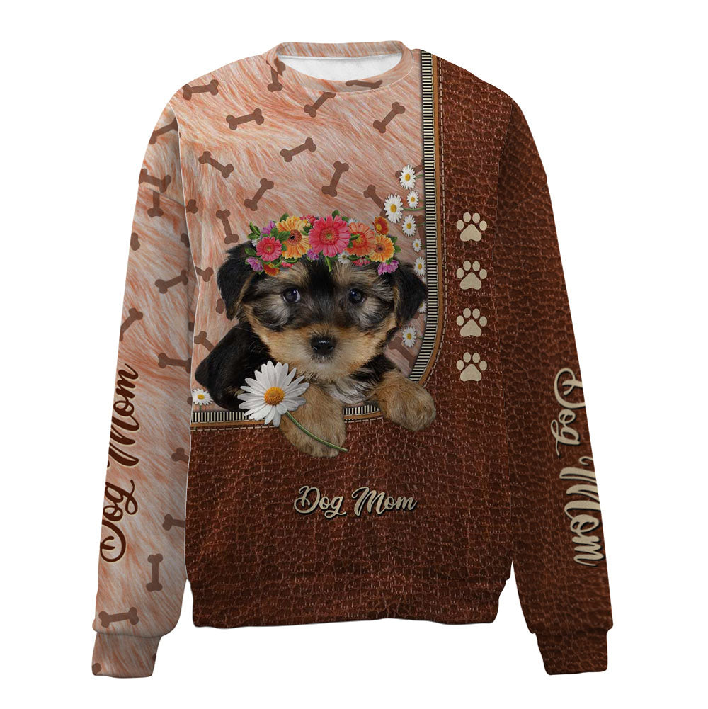 Morkie-Dog Mom-Premium Sweater