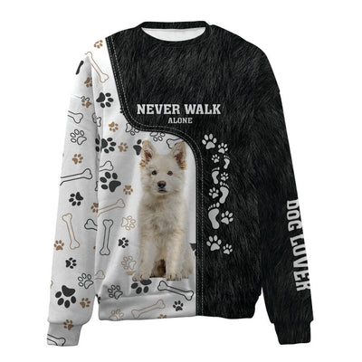 Berger Blanc Suisse-Never Walk Alone-Premium Sweater