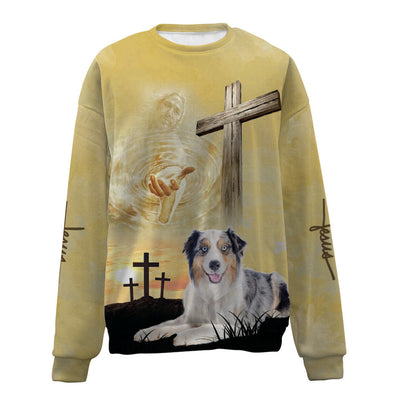 Australian Shepherd-Jesus-Premium Sweater