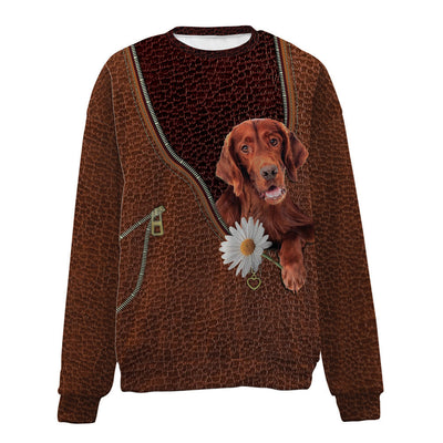 IRISH SETTER-Zip-Premium Sweater