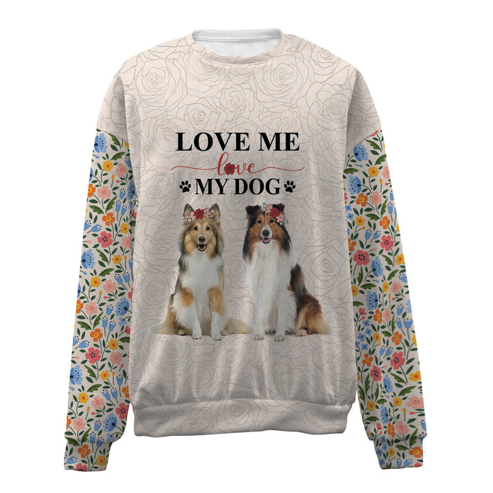Shetland Sheepdog-Love My Dog-Premium Sweater