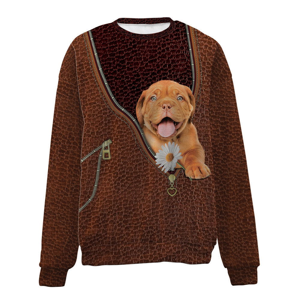 DOGUE DE BORDEAUX-Zip-Premium Sweater