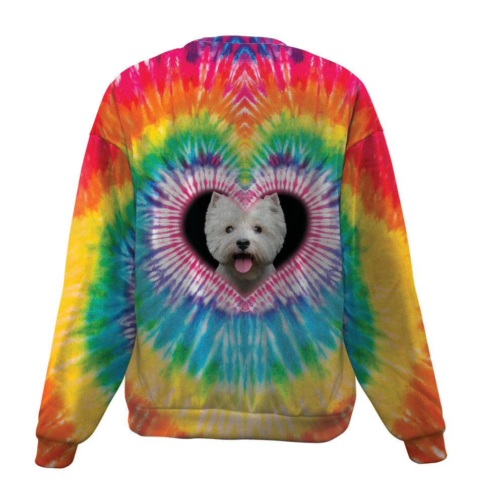 West Highland White Terrier-Big Heart-Premium Sweater