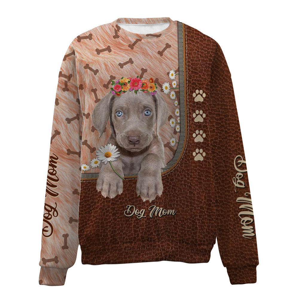 Weimaraner-Dog Mom-Premium Sweater