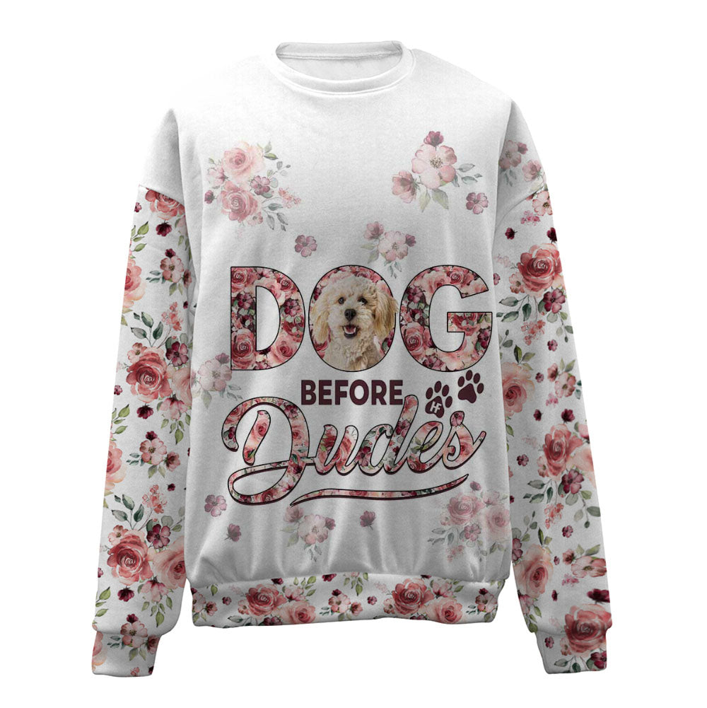 Poodle Crossbreed-Before Dudes-Premium Sweater