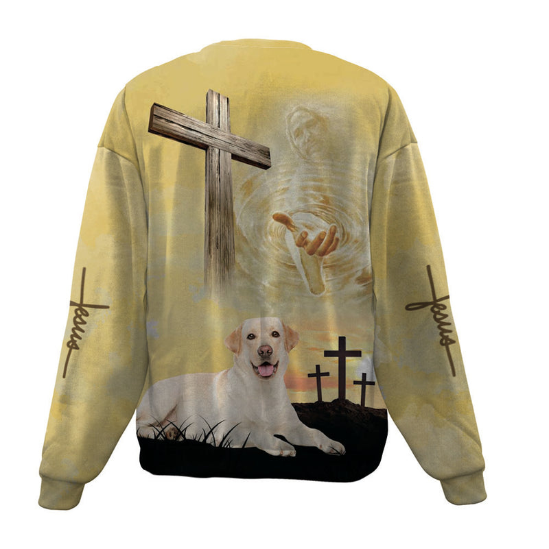 Labrador Retriever 3-Jesus-Premium Sweater