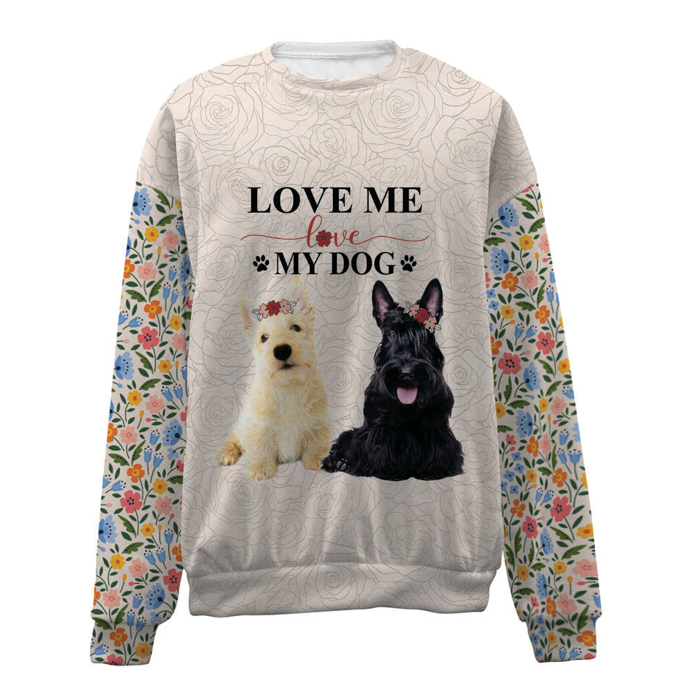 Scottish Terrier-Love My Dog-Premium Sweater