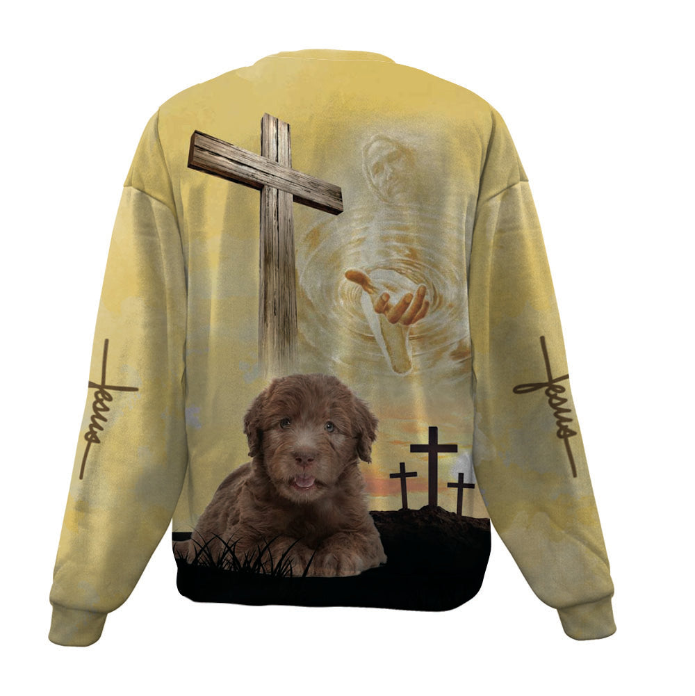 Labradoodle 2-Jesus-Premium Sweater