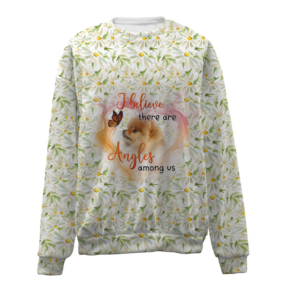 Pomeranian-Angles-Premium Sweater