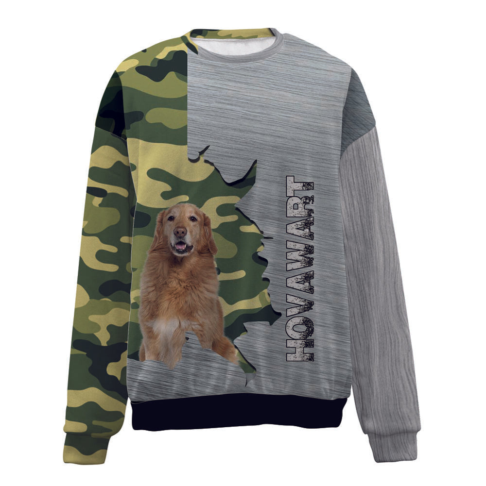 Hovawart-Camo-Premium Sweater