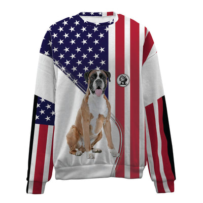 Boxer-USA Flag-Premium Sweater
