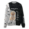 Poodle-Never Walk Alone-Premium Sweater