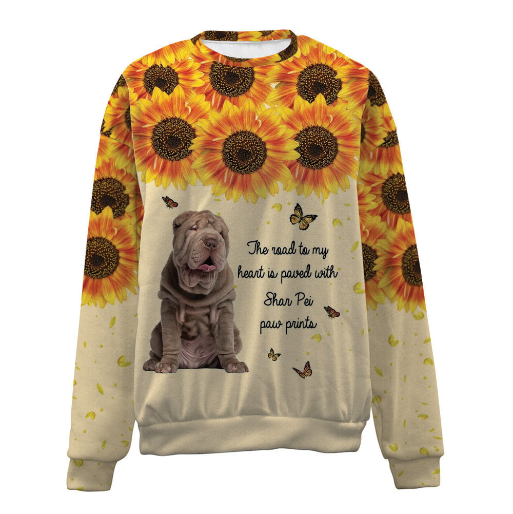 Shar Pei-Flower-Premium Sweater