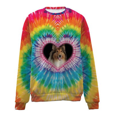 Rough Collie-Big Heart-Premium Sweater