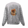 Pomeranian-Paw And Pond-Premium Sweater