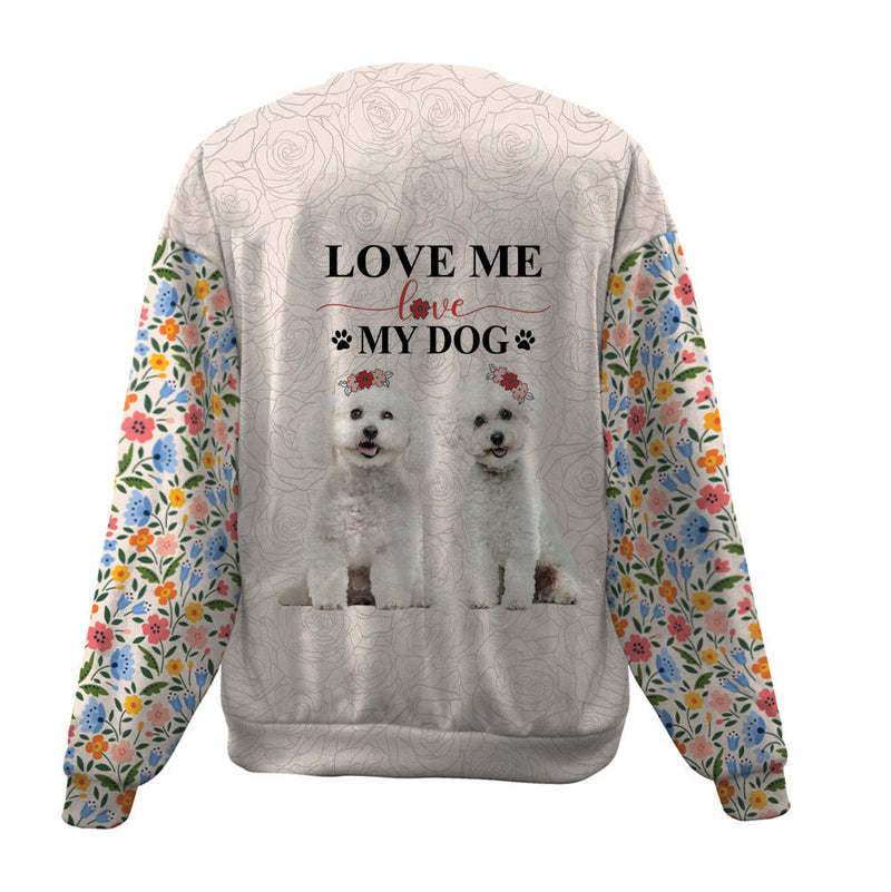 Bichon Frise-Love My Dog-Premium Sweater