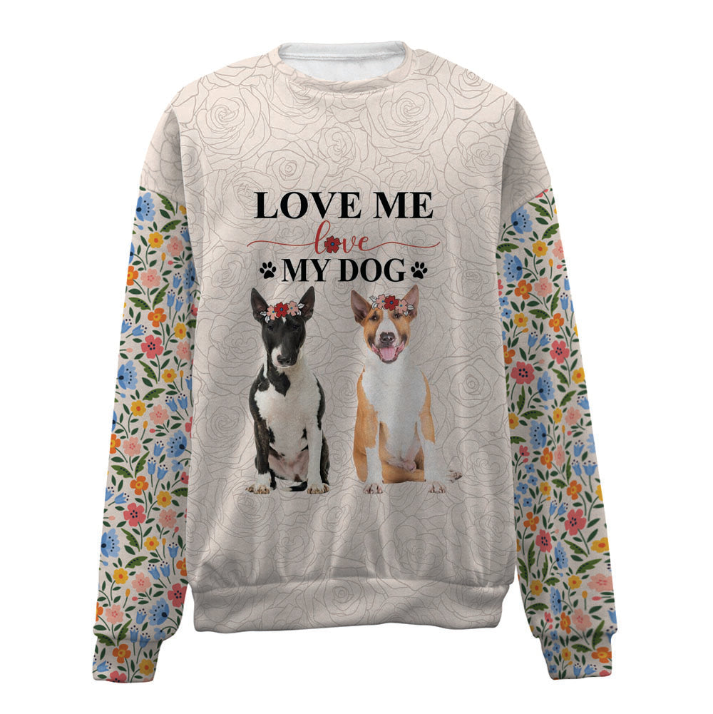 Bull Terrier-Love My Dog-Premium Sweater
